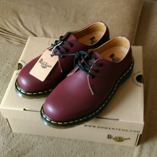 Dr.Martens(ドクターマーチン)の新品未使用　UK6ドクターマーチン　チェリーレッド メンズの靴/シューズ(ブーツ)の商品写真