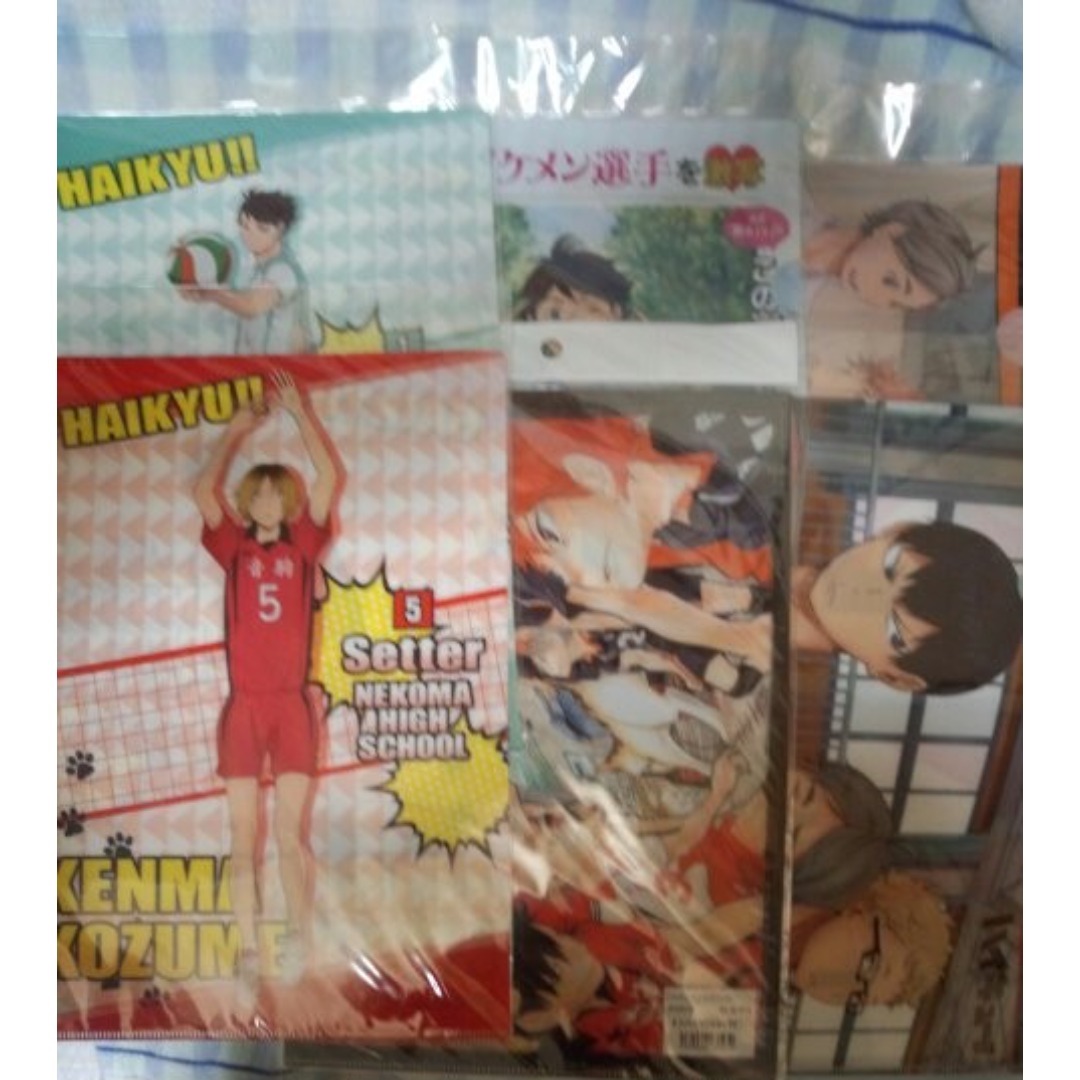 ハイキュー！！ クリアファイル 6枚セット エンタメ/ホビーのアニメグッズ(クリアファイル)の商品写真