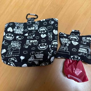 わんちゃんのお散歩セット(ポーチとゴミ袋ケース)