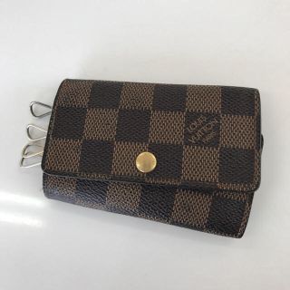 ルイヴィトン(LOUIS VUITTON)のルイヴィトン ダミエキーケース(キーケース)