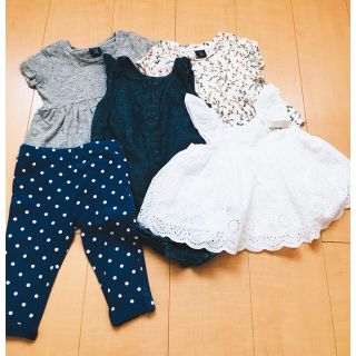 ベビーギャップ(babyGAP)のまとめ売り80センチbabygap(Ｔシャツ)