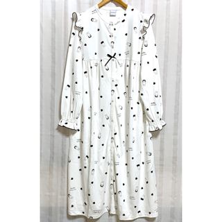 ミッフィー(miffy)のミッフィー＆ストロベリー コットン ワンピース パジャマにも(ルームウェア)