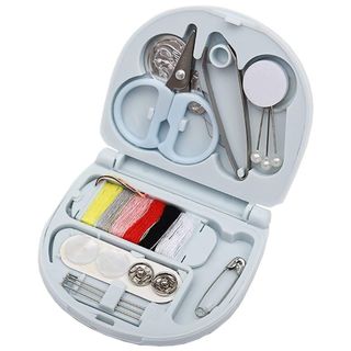 【特価商品】裁縫セット ソーイングセット 携帯式 ミニ裁縫道具 二層設計 手縫い
