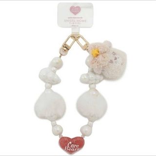 新品 スナイデルホーム CareBears スマホストラップ ホワイト ケアベア