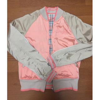 diesel スカジャン リバーシブル 白/ピンク かかわら diesel スカジャン リバーシブル 白/ピンク かかわら