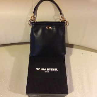 ソニアリキエル(SONIA RYKIEL)のソニアリキエル♡牛革ハンドバッグ(ハンドバッグ)