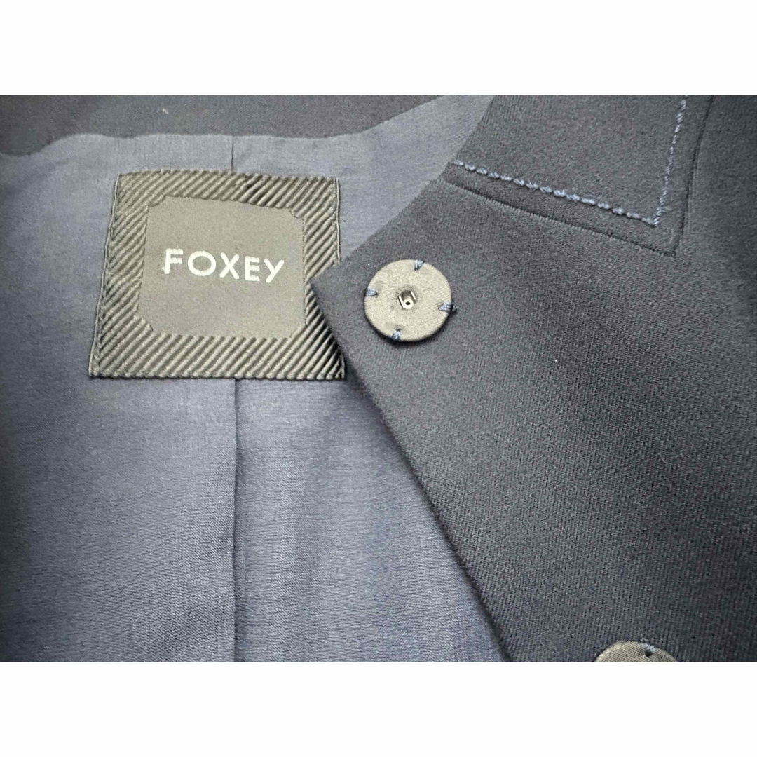 FOXEY NEW YORK(フォクシーニューヨーク)のFOXEY NEW YORK 洗える スーツ フォクシー ワンピース ボレロ レディースのフォーマル/ドレス(スーツ)の商品写真