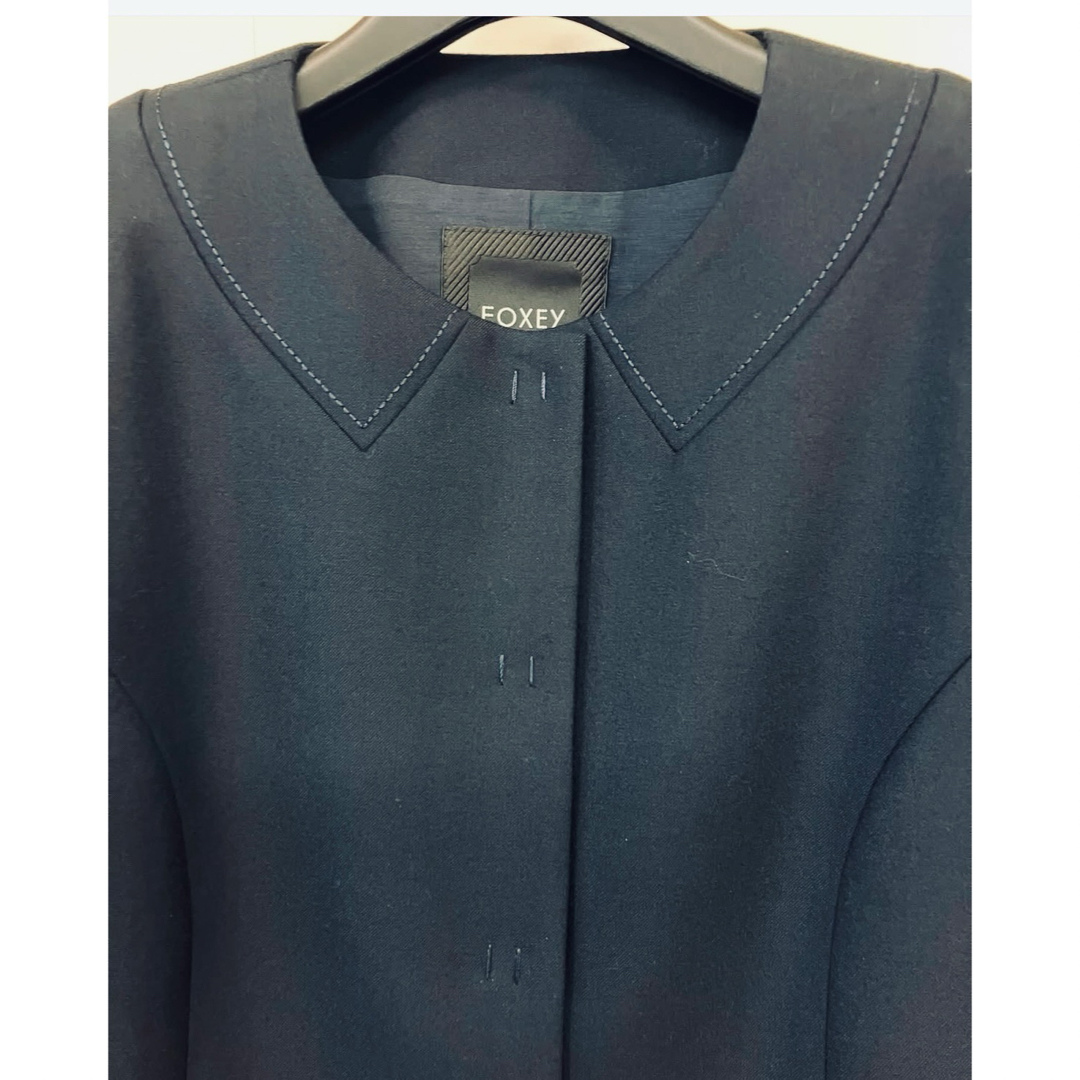 FOXEY NEW YORK(フォクシーニューヨーク)のFOXEY NEW YORK 洗える スーツ フォクシー ワンピース ボレロ レディースのフォーマル/ドレス(スーツ)の商品写真