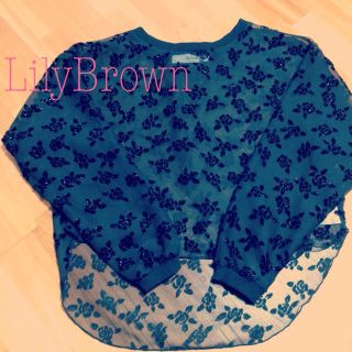 リリーブラウン(Lily Brown)のLilyBrown 完売品TOPS(カットソー(長袖/七分))