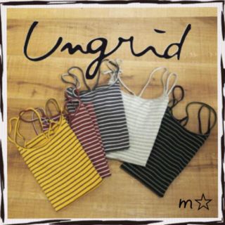 アングリッド(Ungrid)の【専用】ふりかけ様 (キャミソール)