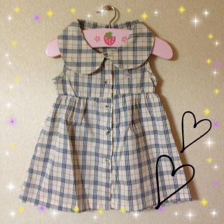 チェックワンピ♡ bebeジャケット(その他)