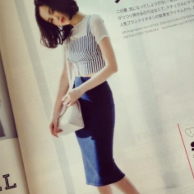 SNIDEL(スナイデル)の美品♡スナイデル デニムスカート レディースのスカート(ひざ丈スカート)の商品写真