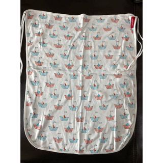 X5197 angelette UVケープ ボート柄 水玉模様