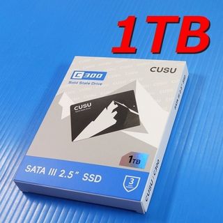 【SSD 1TB】CUSU C300 2.5インチ SATA
