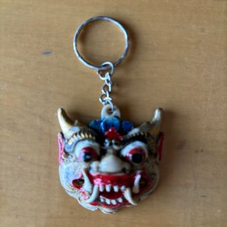 鬼の顔 キーホルダー