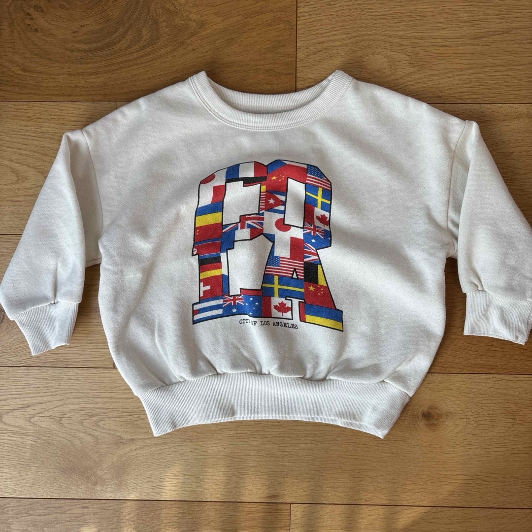 MARKEY'S(マーキーズ)のマーキーズ　MARKEY'S 裏起毛スウェット　100サイズ キッズ/ベビー/マタニティのベビー服(~85cm)(トレーナー)の商品写真