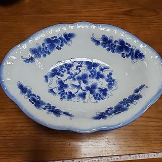 アンティークカレー皿 レトロ 新品未使用