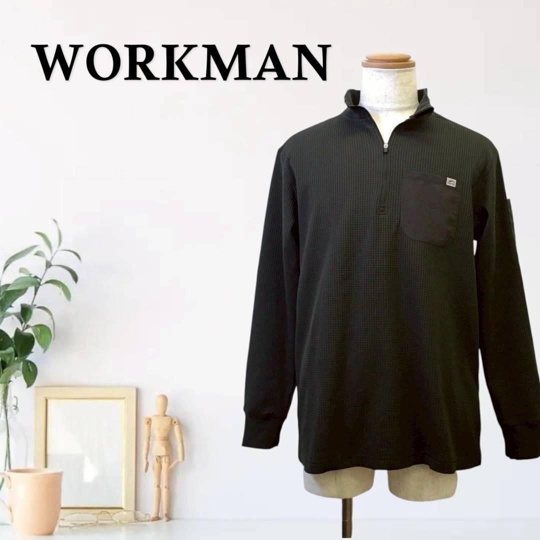 WORKMAN(ワークマン)のzG481【XL】WORKMAN プルオーバー 長袖 ハーフジップ メンズのトップス(Tシャツ/カットソー(七分/長袖))の商品写真