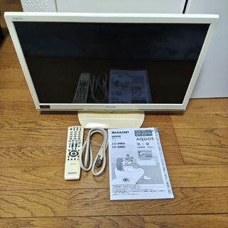 【動作良好】SHARP LC-24K9 液晶テレビ 24型 付属品完備