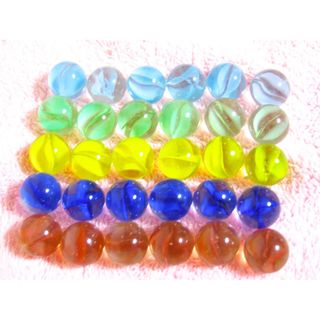 【ビー玉 30個セット】びーだま カラフル おもちゃ 玩具 子供 昔ながら