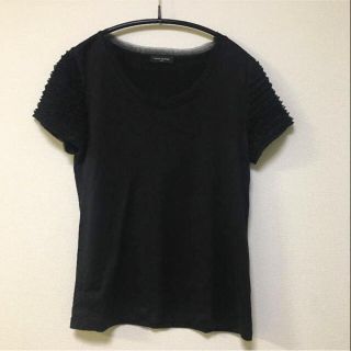 ユナイテッドアローズ(UNITED ARROWS)のアローズ 袖フリル Tシャツ ☆トゥモローランド好きな方にも☆(Tシャツ/カットソー(半袖/袖なし))