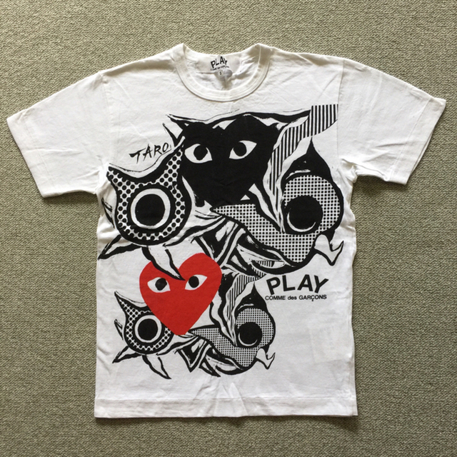 安いオーダー play プレイ　ギャルソン　Tシャツ Tシャツ/カットソー(七分/長袖)