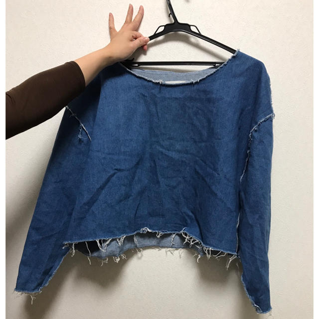 dholic(ディーホリック)のデニム生地トップス レディースのトップス(カットソー(長袖/七分))の商品写真