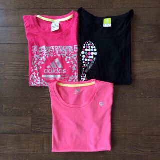 アディダス(adidas)のスポーツ♡Tシャツ(Tシャツ(半袖/袖なし))