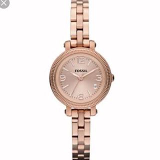 フォッシル(FOSSIL)のFOSSIL 腕時計 ピンクゴールド(腕時計)