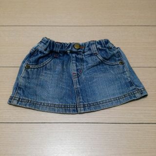 ジャンクストアー(JUNK STORE)の送料無料 ジャンクストア デニムスカート 90cm 子供服 ベビー服 女の子(スカート)