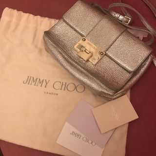 ジミーチュウ(JIMMY CHOO)のゴールド ショルダーバック(ショルダーバッグ)