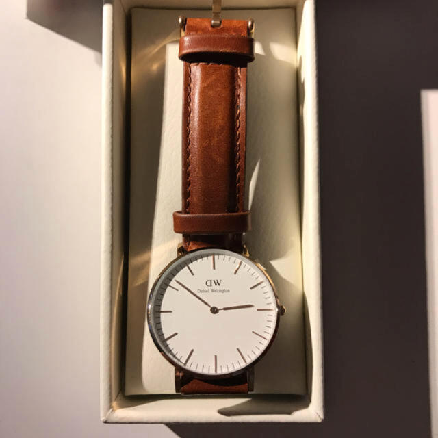 Daniel Wellington(ダニエルウェリントン)のダニエルウィリントン 時計 箱付き takahiroさん専用 メンズの時計(腕時計(アナログ))の商品写真