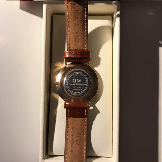 Daniel Wellington(ダニエルウェリントン)のダニエルウィリントン 時計 箱付き takahiroさん専用 メンズの時計(腕時計(アナログ))の商品写真