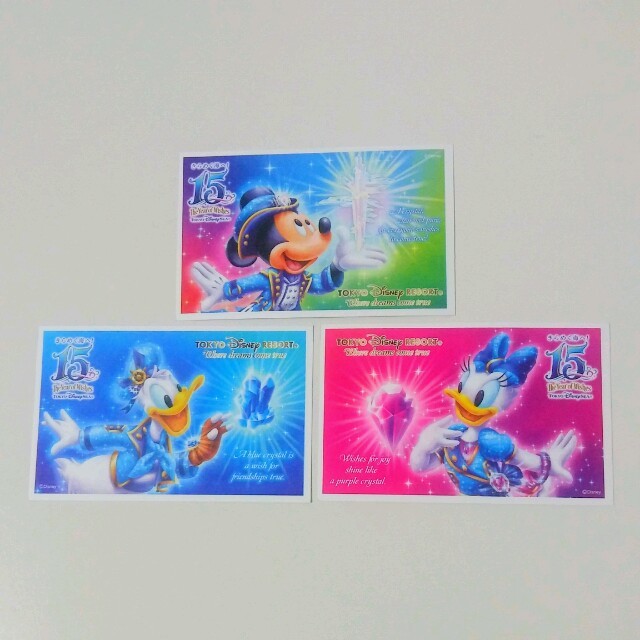 Disney(ディズニー)のディズニーシー15周年☆使用済みチケット チケットの施設利用券(遊園地/テーマパーク)の商品写真