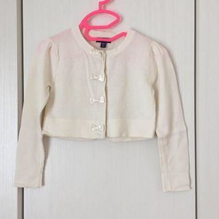 ベビーギャップ(babyGAP)のbabyGAP リボン付きカーディガン(95)(カーディガン)