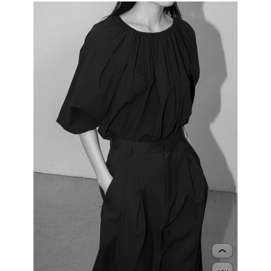 OHOTORO(オオトロ)のOHOTORO Various Shirring Blouse レディースのトップス(シャツ/ブラウス(長袖/七分))の商品写真