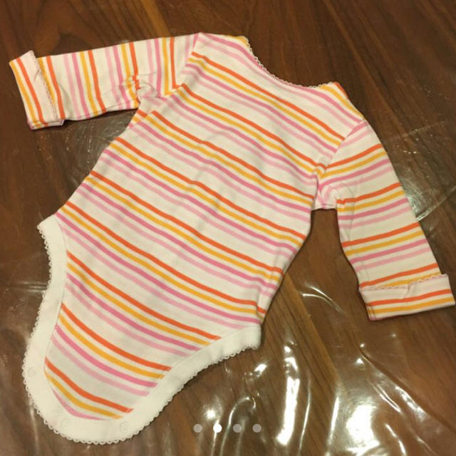 babyGAP(ベビーギャップ)の60 前開きロンパース キッズ/ベビー/マタニティのベビー服(~85cm)(ロンパース)の商品写真