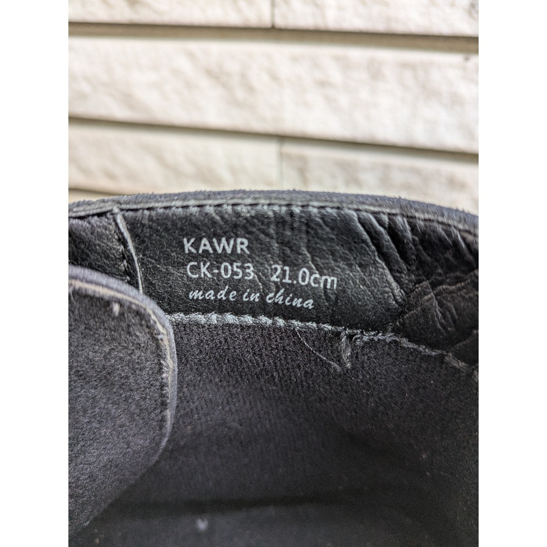 ブーツ（21cm） キッズ/ベビー/マタニティのキッズ靴/シューズ(15cm~)(ブーツ)の商品写真