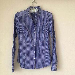 エイチアンドエム(H&M)のH&M ストライプシャツ(シャツ/ブラウス(長袖/七分))