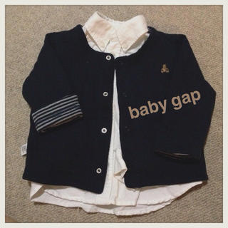 ベビーギャップ(babyGAP)のbaby gap リバーシブルカットソー(その他)