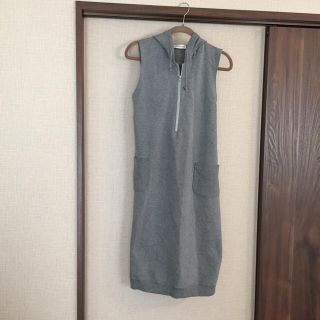 マタニティ＊スウェットワンピ授乳にも(マタニティワンピース)