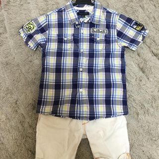 トミーヒルフィガー(TOMMY HILFIGER)のトミーヒルフィガー 半袖 チェックシャツ(Tシャツ/カットソー)