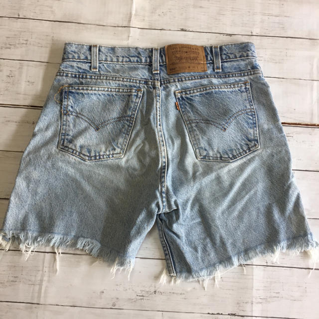 Levi's(リーバイス)の☆リーバイス ショートパンツ ヴィンテージ感 W31 L32 M 550 レディースのパンツ(ショートパンツ)の商品写真