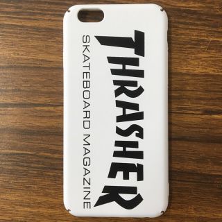 スラッシャー(THRASHER)のiPhone 6/6s  ☆ ケース  ☆ スラッシャー THRASHER 白(iPhoneケース)