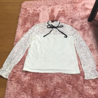 マウジー(moussy)の最終値下げ❗️MOUSSY ボウタイレーストップス(カットソー(長袖/七分))