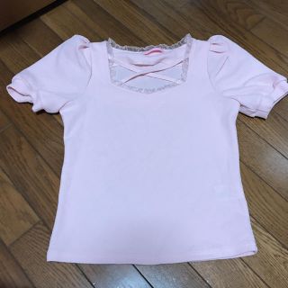 ハニーシナモン(Honey Cinnamon)のハニーシナモン クロストップス(Tシャツ(半袖/袖なし))