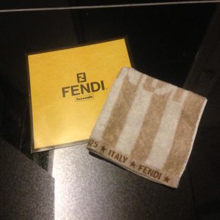 フェンディ(FENDI)の❤️FENDI 新品 レア物 入手困難品！フェンディ タオルハンカチ(ハンカチ)