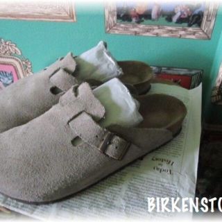 ビルケンシュトック(BIRKENSTOCK)のBIRKENSTOCK ビルケンシュトック ボストン 39標準幅 トープ(サンダル)