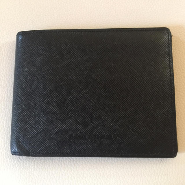 BURBERRY(バーバリー)の❤️正規品❤️BURBERRY❤️型押しレザー二つ折り財布❤️ メンズのファッション小物(折り財布)の商品写真