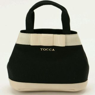 トッカ(TOCCA)の新品TOCCA キャンバスリボントートバッグS(トートバッグ)